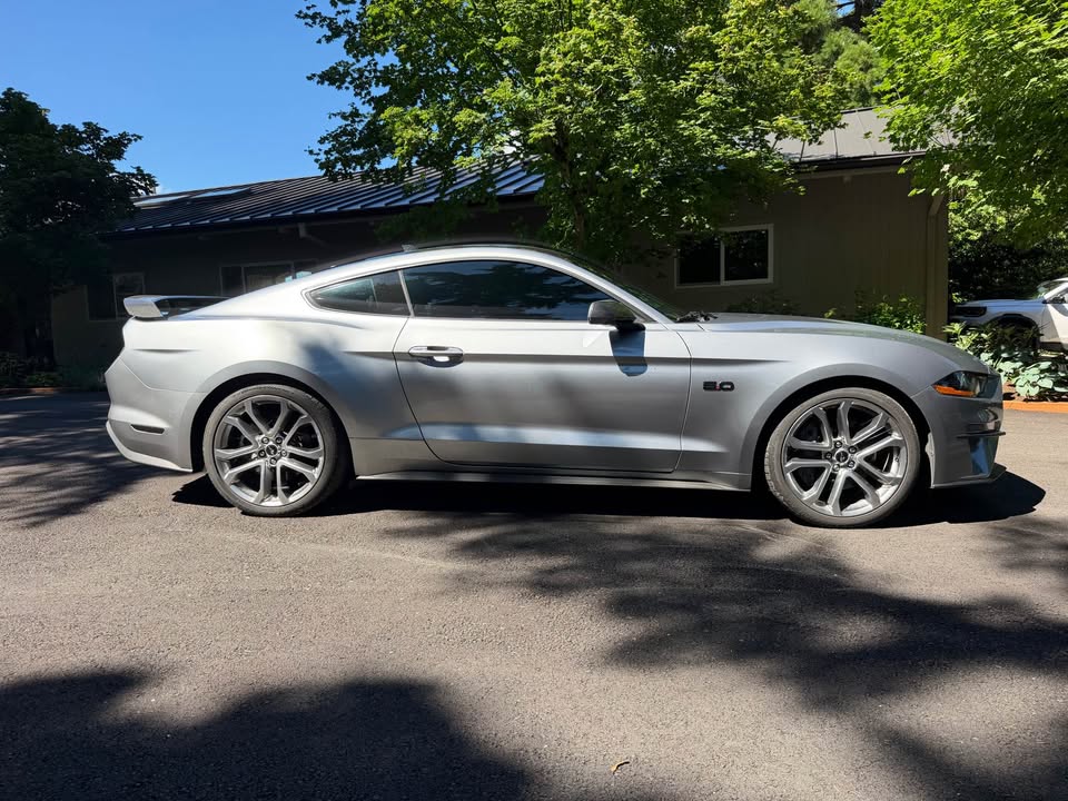Used 2021 Ford Mustang GT Premium w/ Carbon Sport Interior Package RWD image 1