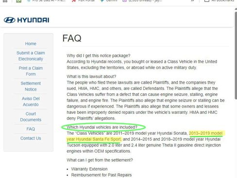 Used 2013 Hyundai Santa Fe Sport 2.0T w/ Technology Pkg image 2