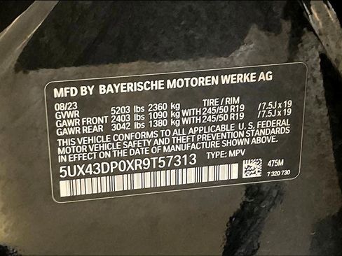 Used 2024 BMW X3 sDrive30i w/ Convenience Package RWD image 15