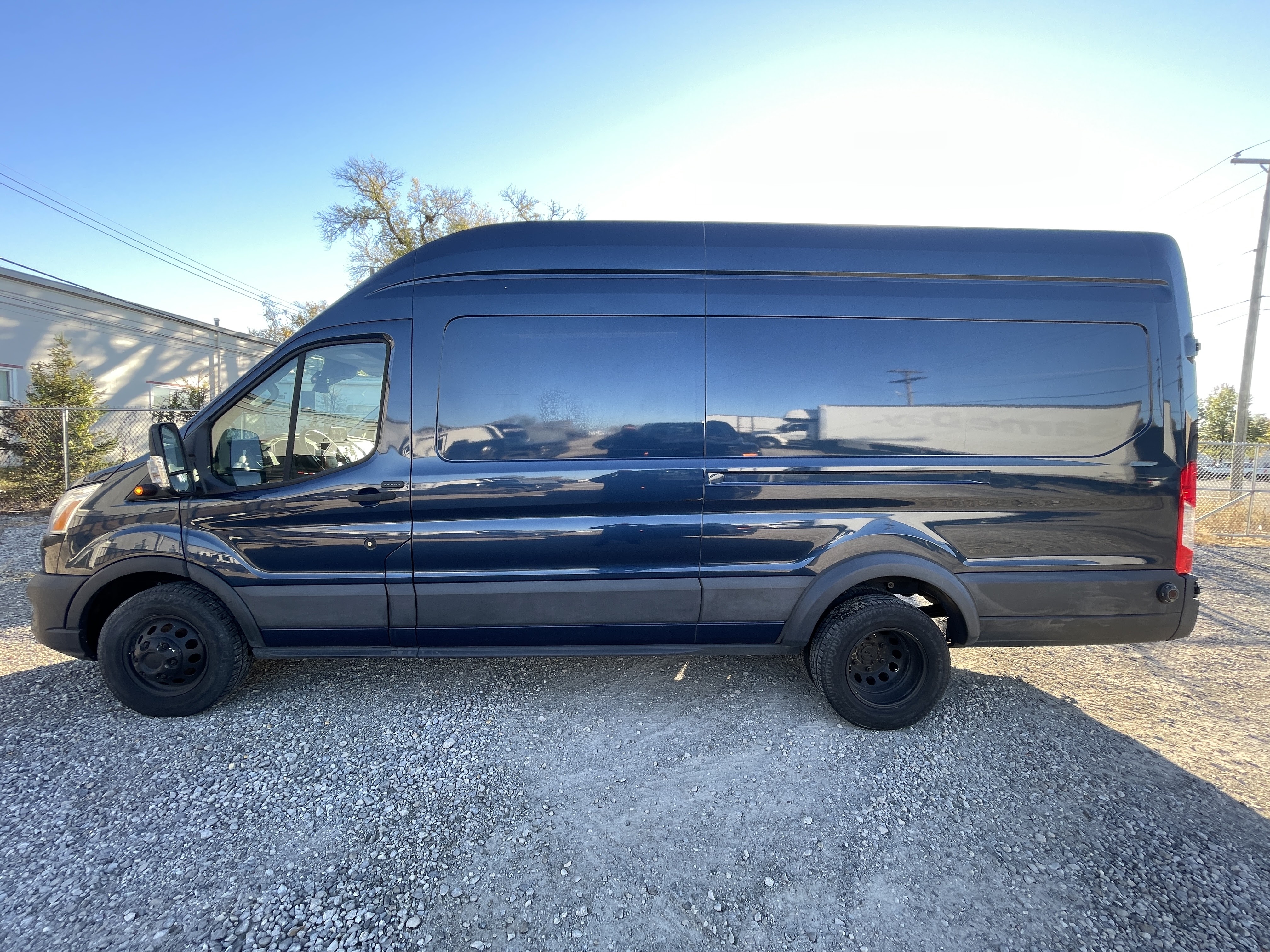 Used 2020 Ford Transit 350 148 High Roof Extended DRW w/ Load Area Protection Package RWD image 1