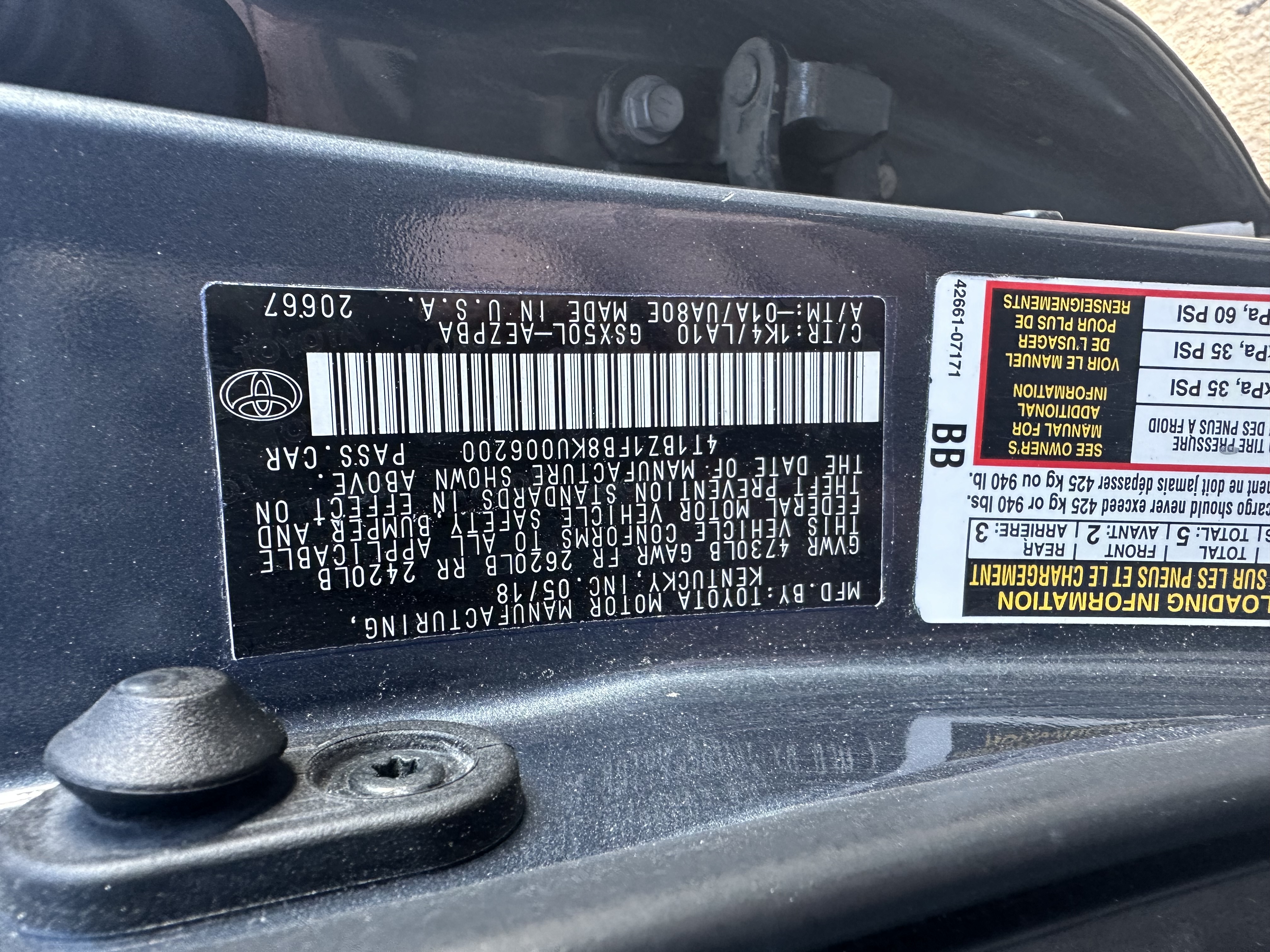 Used 2019 Toyota Avalon Limited w/ Advanced Safety Package FWD image 11