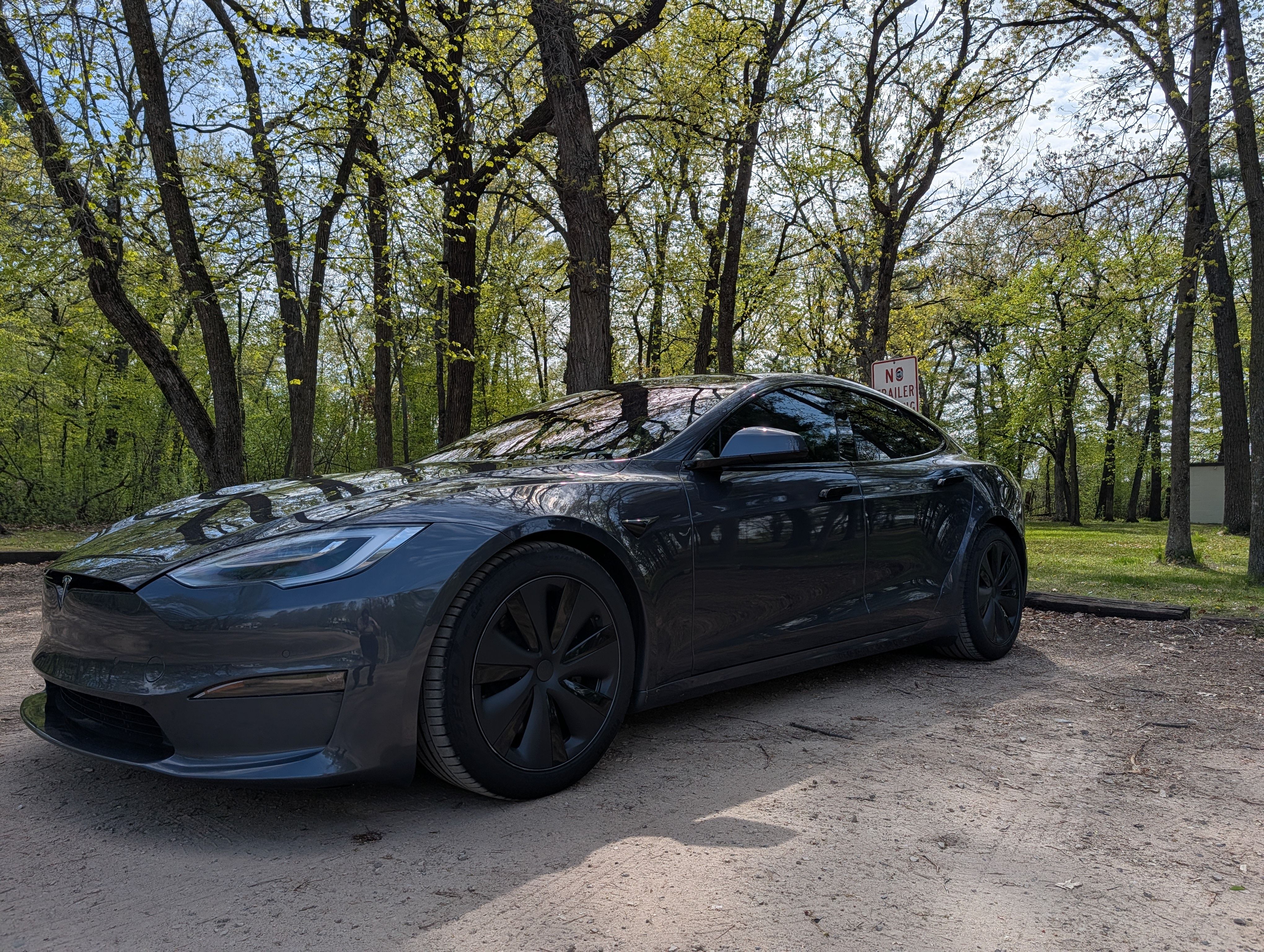 Used 2021 Tesla Model S Long Range AWD/4WD image 2