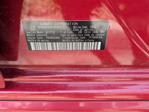 Used 2019 Subaru Impreza 2.0i Sport AWD/4WD image 16