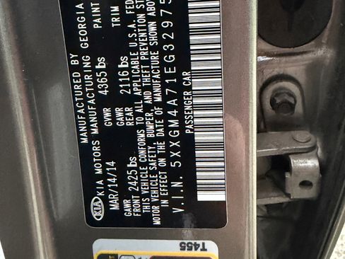 Used 2014 Kia Optima LX image 19