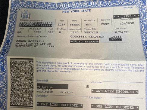 Used 2019 Ferrari Portofino Convertible 2D image 21