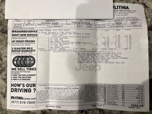 Used 1994 Chevrolet Blazer 4WD image 19