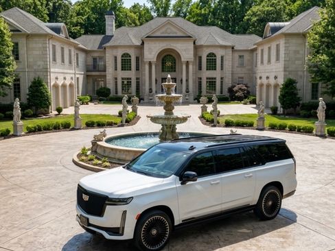 Used 2022 Cadillac Escalade ESV Sport w/ Touring Package AWD/4WD image 2