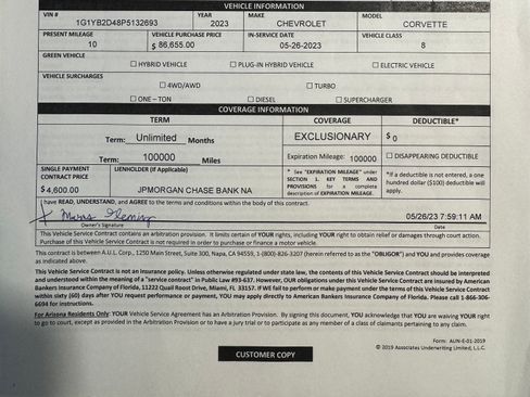 Used 2023 Chevrolet Corvette Stingray Coupe 2D image 18