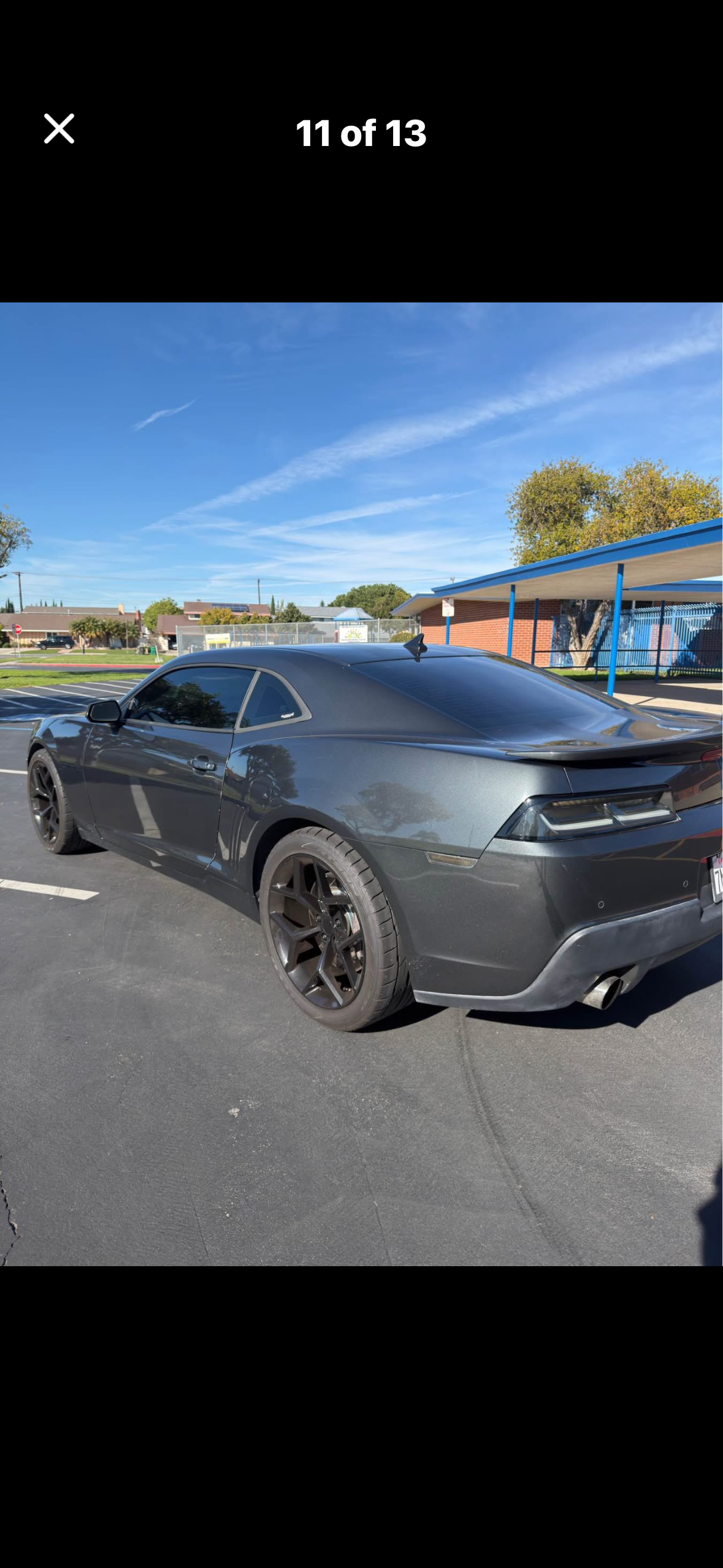 Used 2015 Chevrolet Camaro SS w/ Black Rally Stripe Package RWD image 4