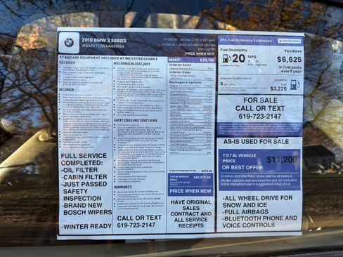 Used 2010 BMW 328i xDrive Sedan image 13