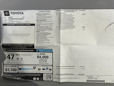 Used 2025 Toyota Camry XSE image 26