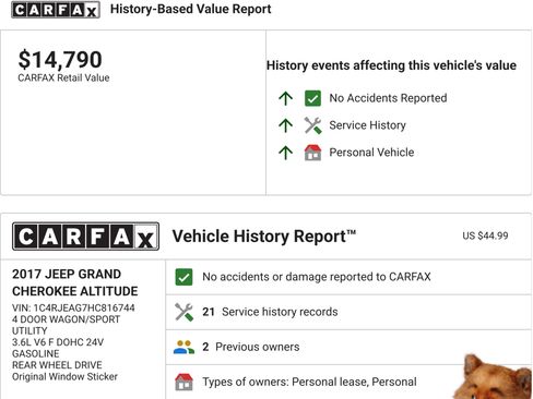 Used 2017 Jeep Grand Cherokee Altitude image 32