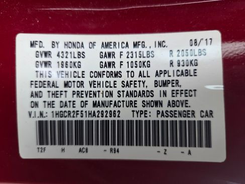 Used 2017 Honda Accord Sport image 17