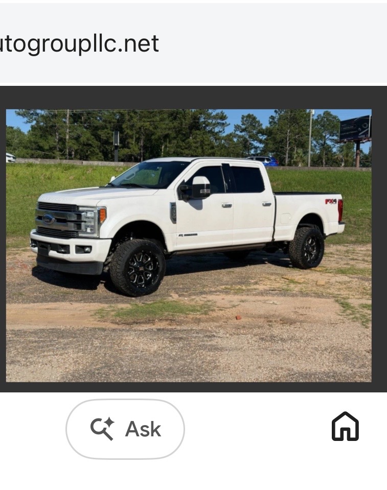Used 2018 Ford F350 Limited w/ FX4 4x4 Off Road Package image 1