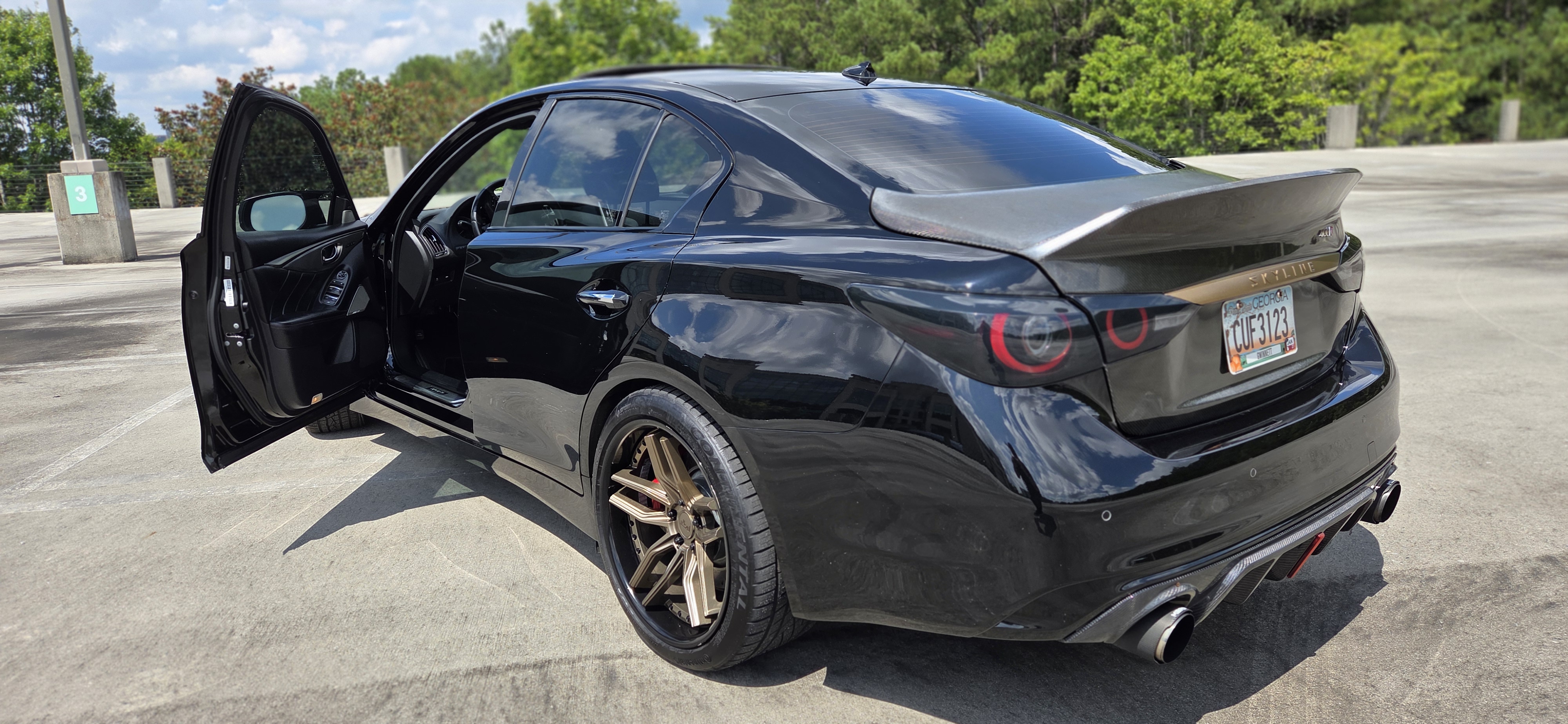Used 2018 INFINITI Q50 Red Sport 400 w/ Proactive Package RWD image 9