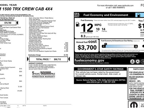 Used 2022 RAM 1500 TRX w/ TRX Level 2 Equipment Group image 18