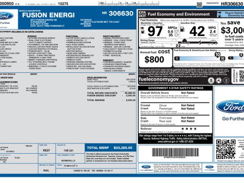 Used 2017 Ford Fusion Energi SE image 13