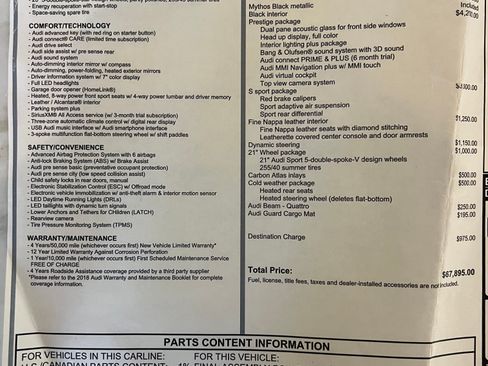 Used 2018 Audi SQ5 Prestige image 28