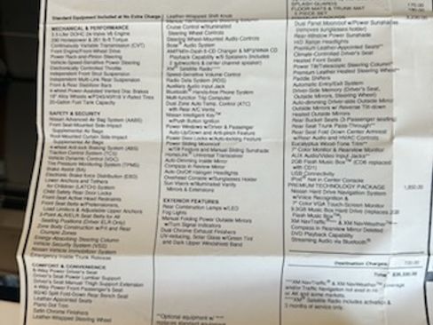 Used 2010 Nissan Maxima 3.5 SV w/ Premium Pkg image 13