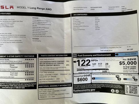 Used 2023 Tesla Model Y Long Range AWD/4WD image 25