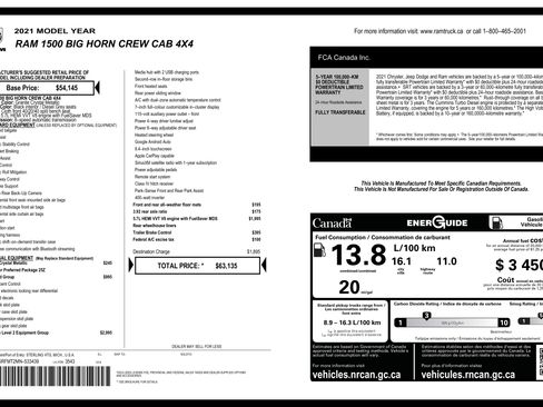 Used 2021 RAM 1500 Big Horn image 30