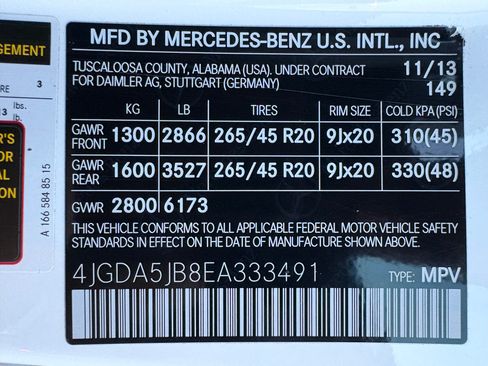 Used 2014 Mercedes-Benz ML 350 2WD image 29