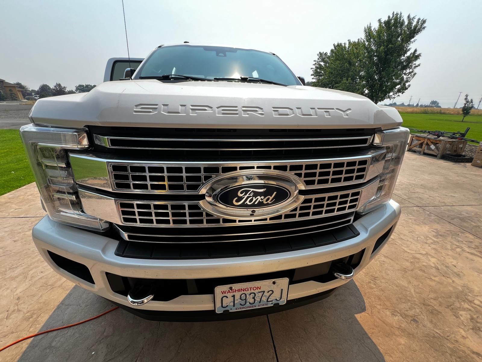 Used 2017 Ford F350 Platinum w/ Platinum Ultimate Package AWD/4WD image 8