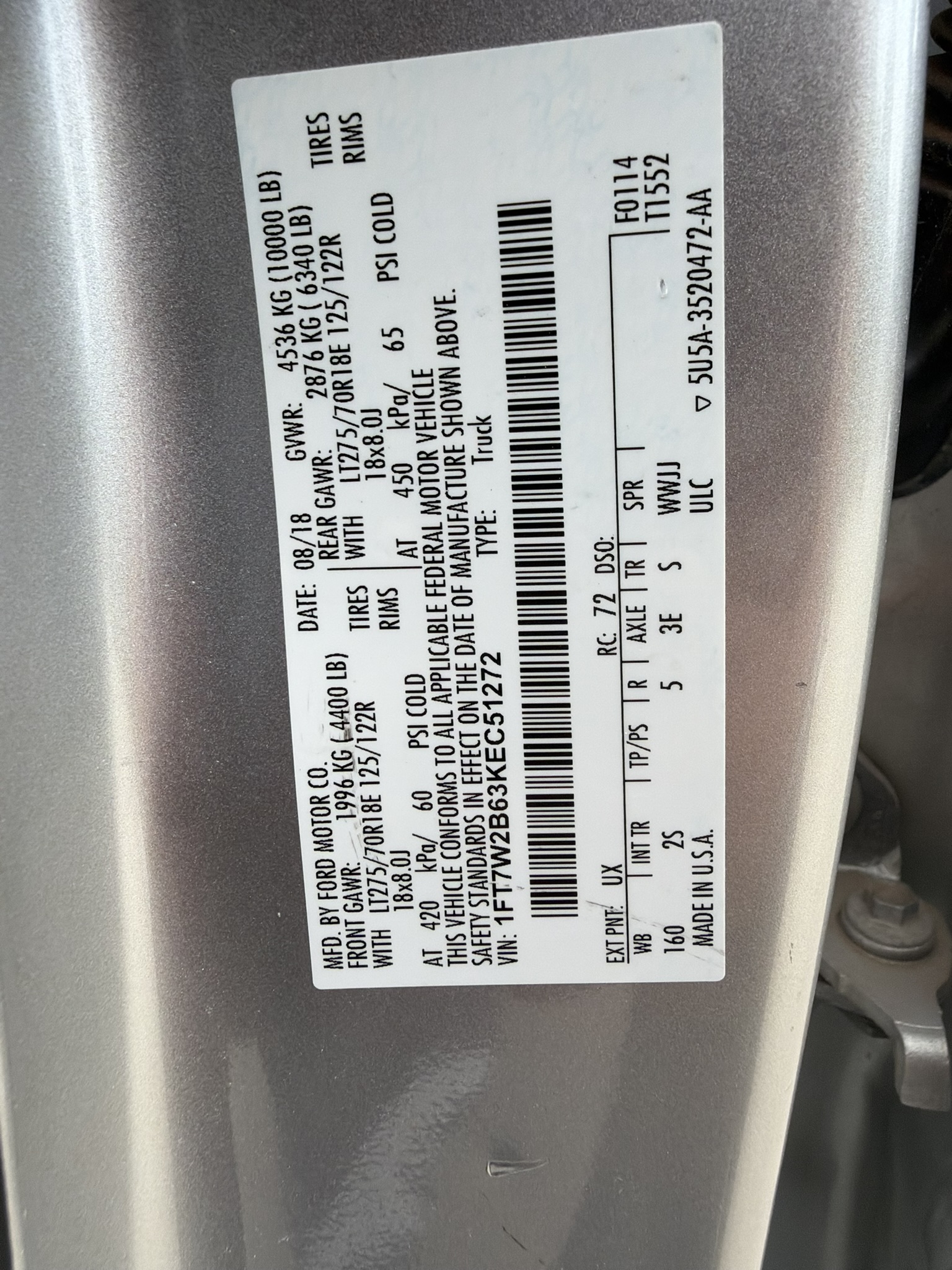 Used 2019 Ford F250 XLT w/ XLT Value Package AWD/4WD image 14