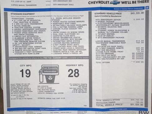 Used 2003 Chevrolet Corvette Coupe w/ Preferred Equipment Group image 32