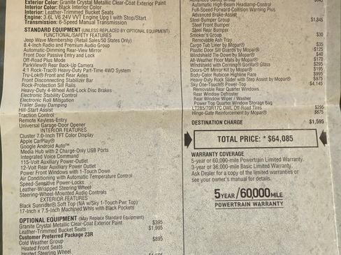 Used 2022 Jeep Wrangler Unlimited Rubicon w/ Steel Bumper Group image 2