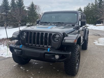 Used 2021 Jeep Wrangler Unlimited Rubicon 4xe w/ Steel Bumper Group