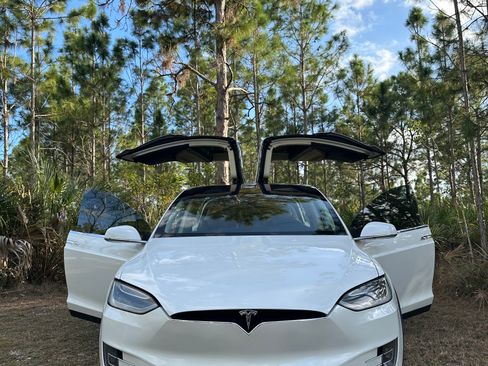Used 2017 Tesla Model X 100D AWD/4WD image 2