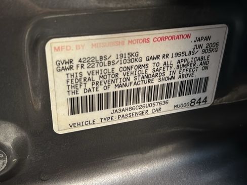 Used 2006 Mitsubishi Lancer Evolution MR image 15