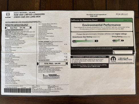 Used 2023 RAM 3500 Limited image 8