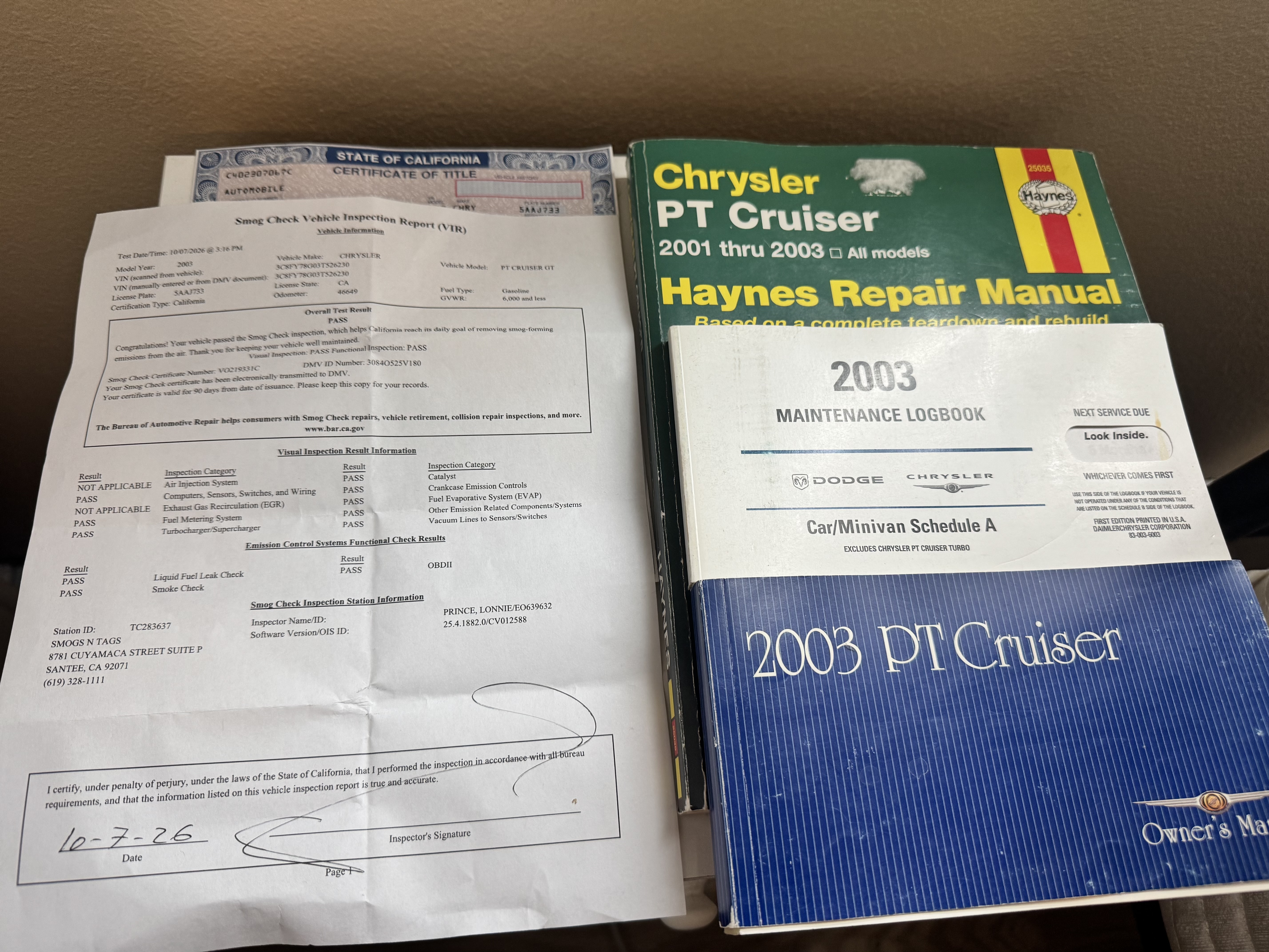 Used 2003 Chrysler PT Cruiser GT FWD image 8