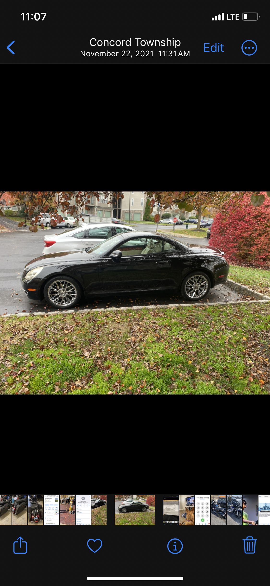 Used 2007 Lexus SC 430 Convertible RWD image 1