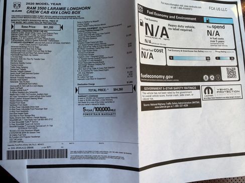 Used 2020 RAM 3500 Limited image 13