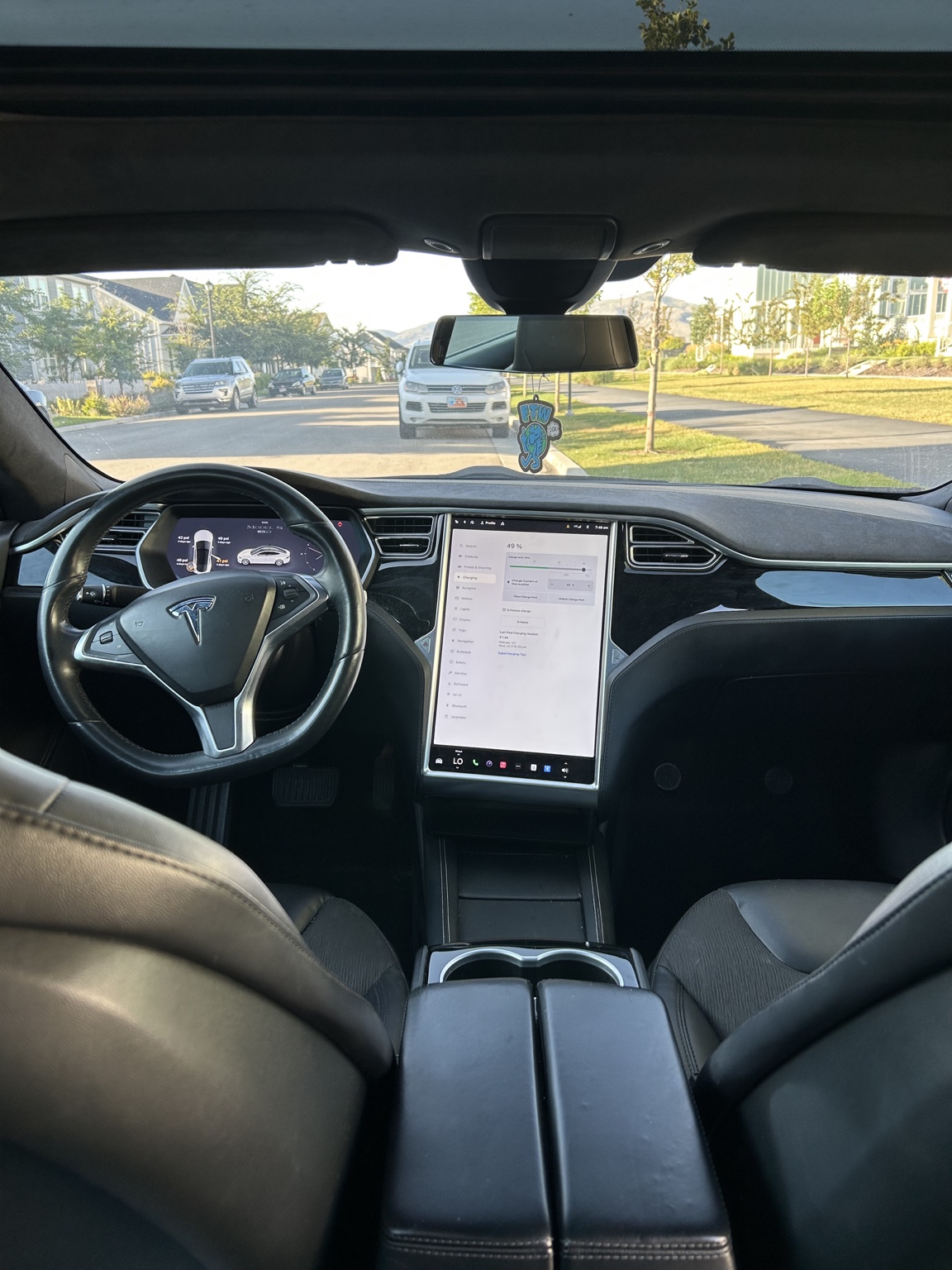 Used 2015 Tesla Model S 85D AWD/4WD image 16