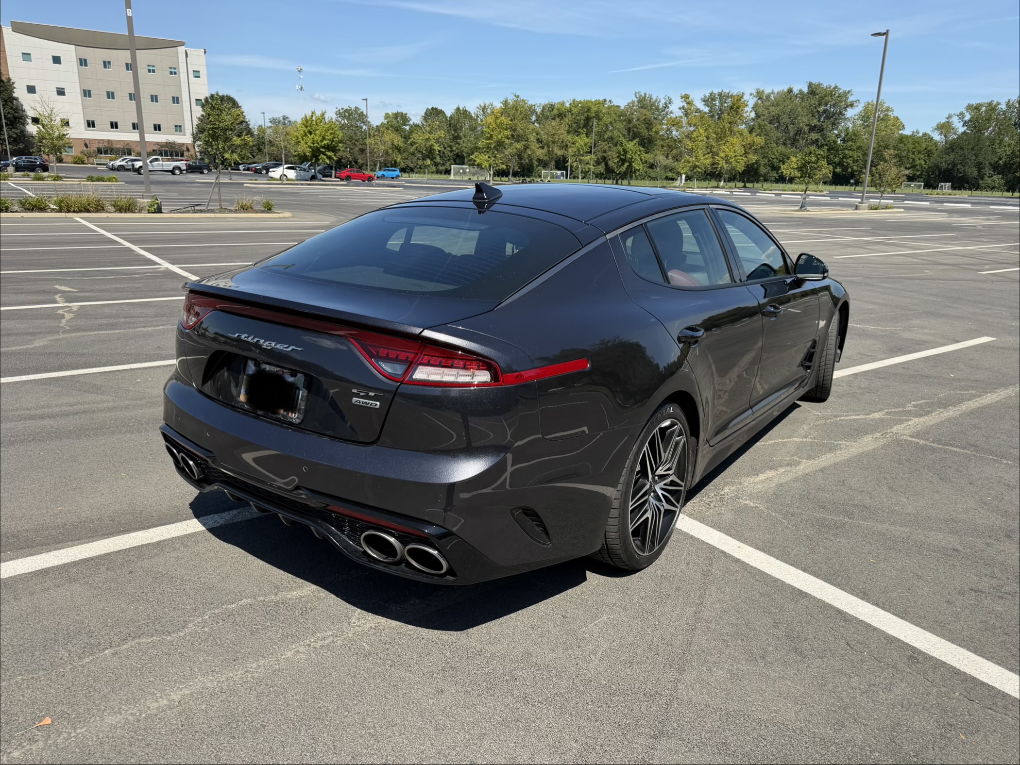 Used 2022 Kia Stinger GT1 w/ Red Interior Color Package AWD/4WD image 6