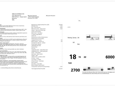Used 2021 McLaren GT RWD image 32