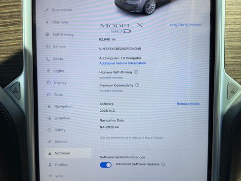 Used 2016 Tesla Model X 90D AWD/4WD image 22