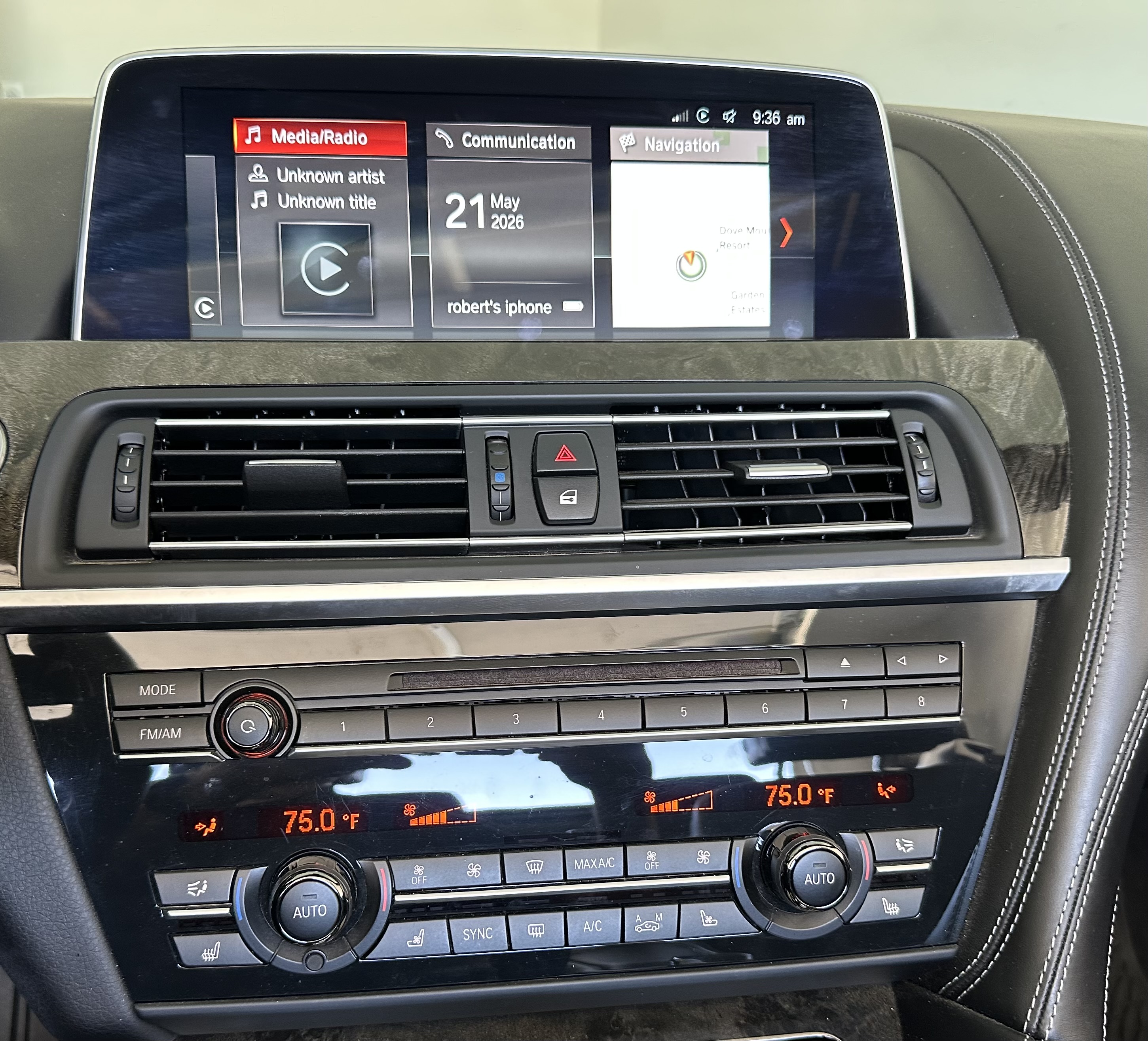 Used 2018 BMW 650i Convertible w/ Executive Package RWD image 13