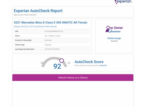 Used 2021 Mercedes-Benz E 450 4MATIC All-Terrain Wagon image 30