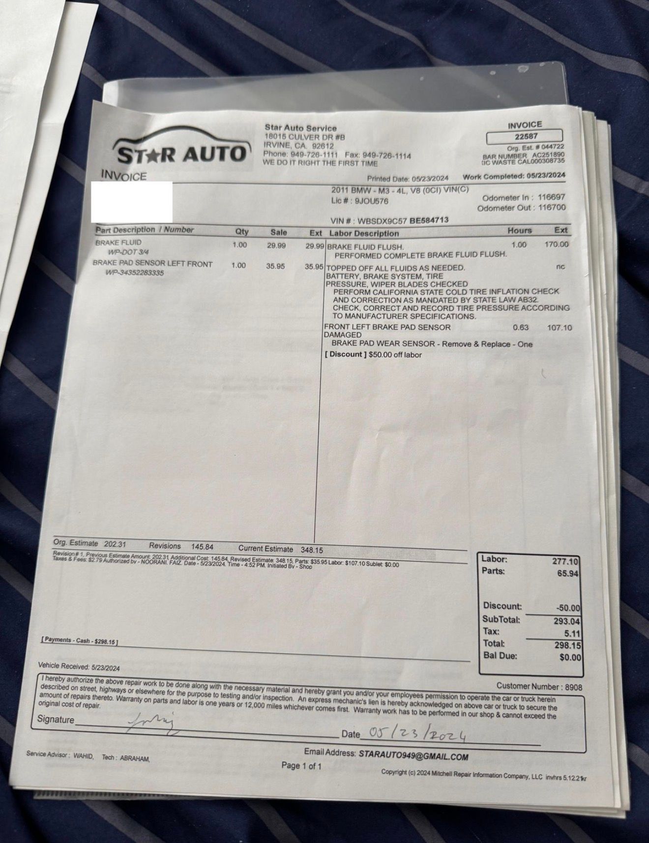 Used 2011 BMW M3 Convertible RWD image 25