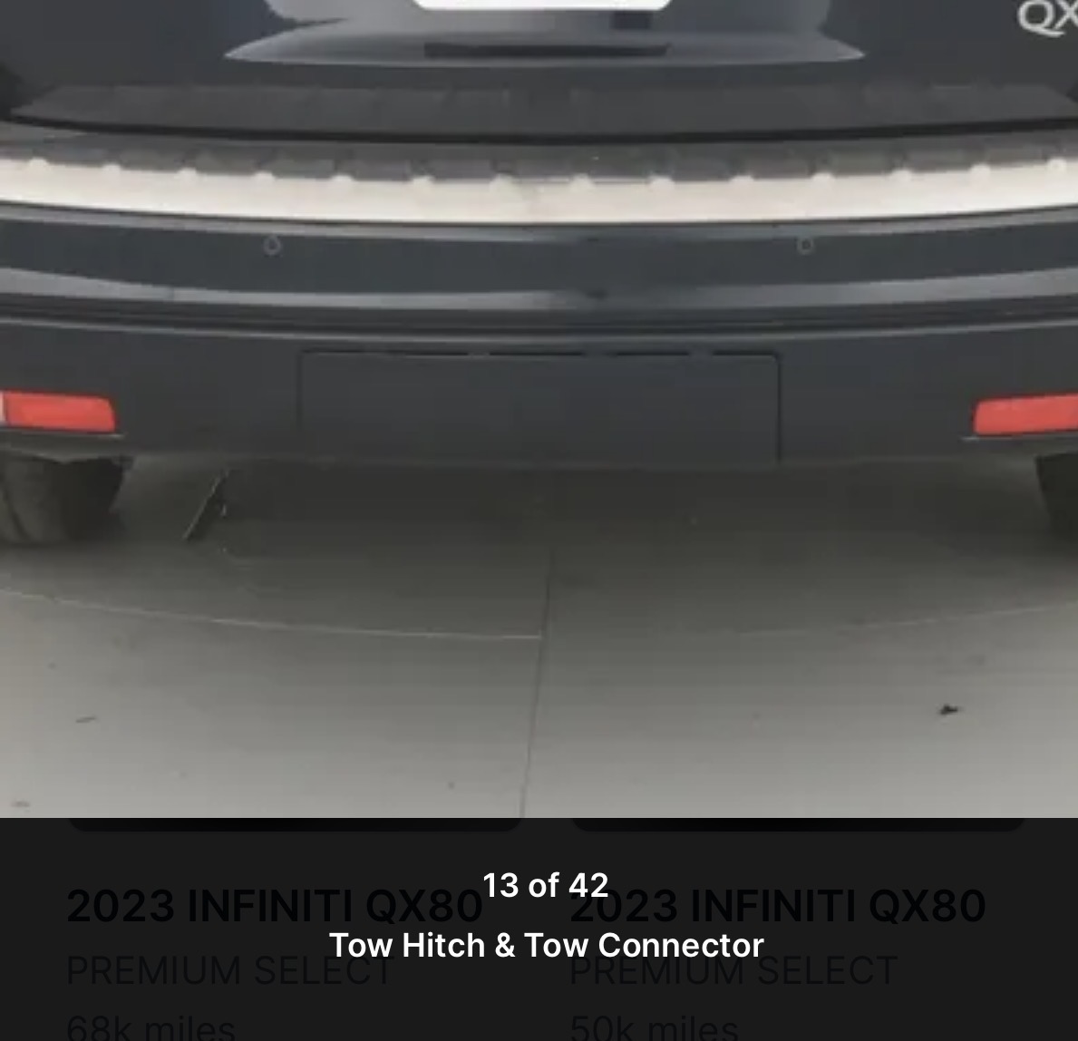 Used 2024 INFINITI QX80 Luxe RWD image 11