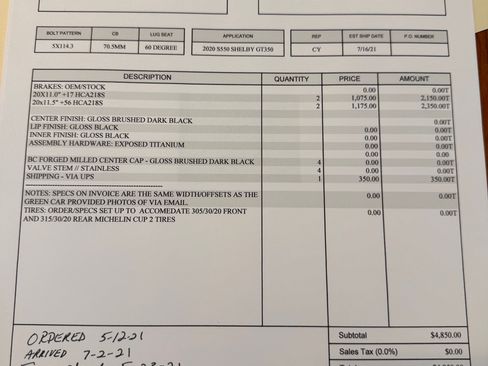 Used 2020 Ford Mustang Shelby GT350 w/ Technology Package image 15