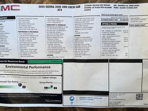 Used 2025 GMC Sierra 3500 AT4 w/ Technology Package image 12