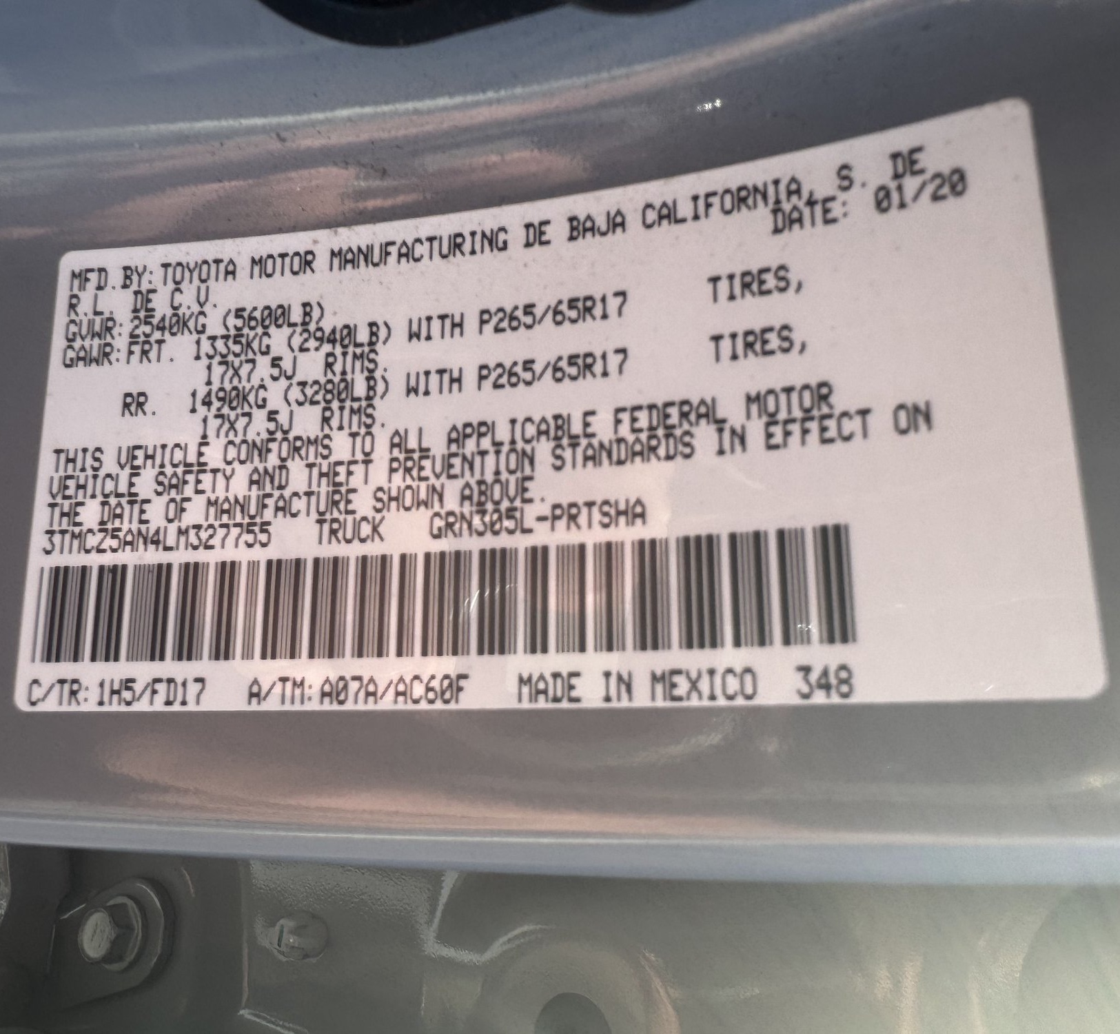 Used 2020 Toyota Tacoma TRD Sport w/ Technology Package AWD/4WD image 13