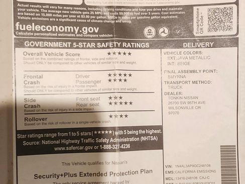 Used 2016 Nissan Altima 2.5 SL w/ 2.5 Technology w/LED Package image 16