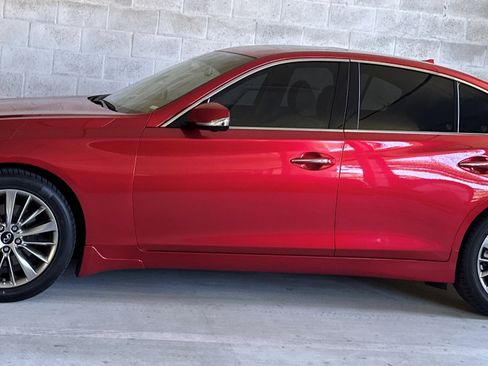 Used 2022 INFINITI Q50 Luxe w/ Cargo Package image 4